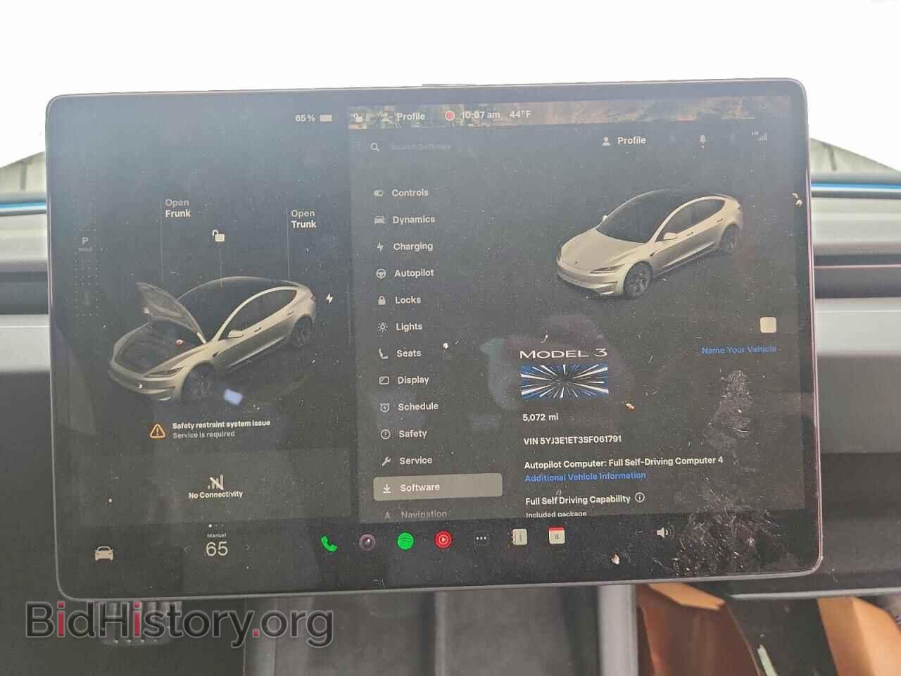 2025 TESLA MODEL 3 - VIN: 5YJ3E1ET3SF061791 - Photo 9