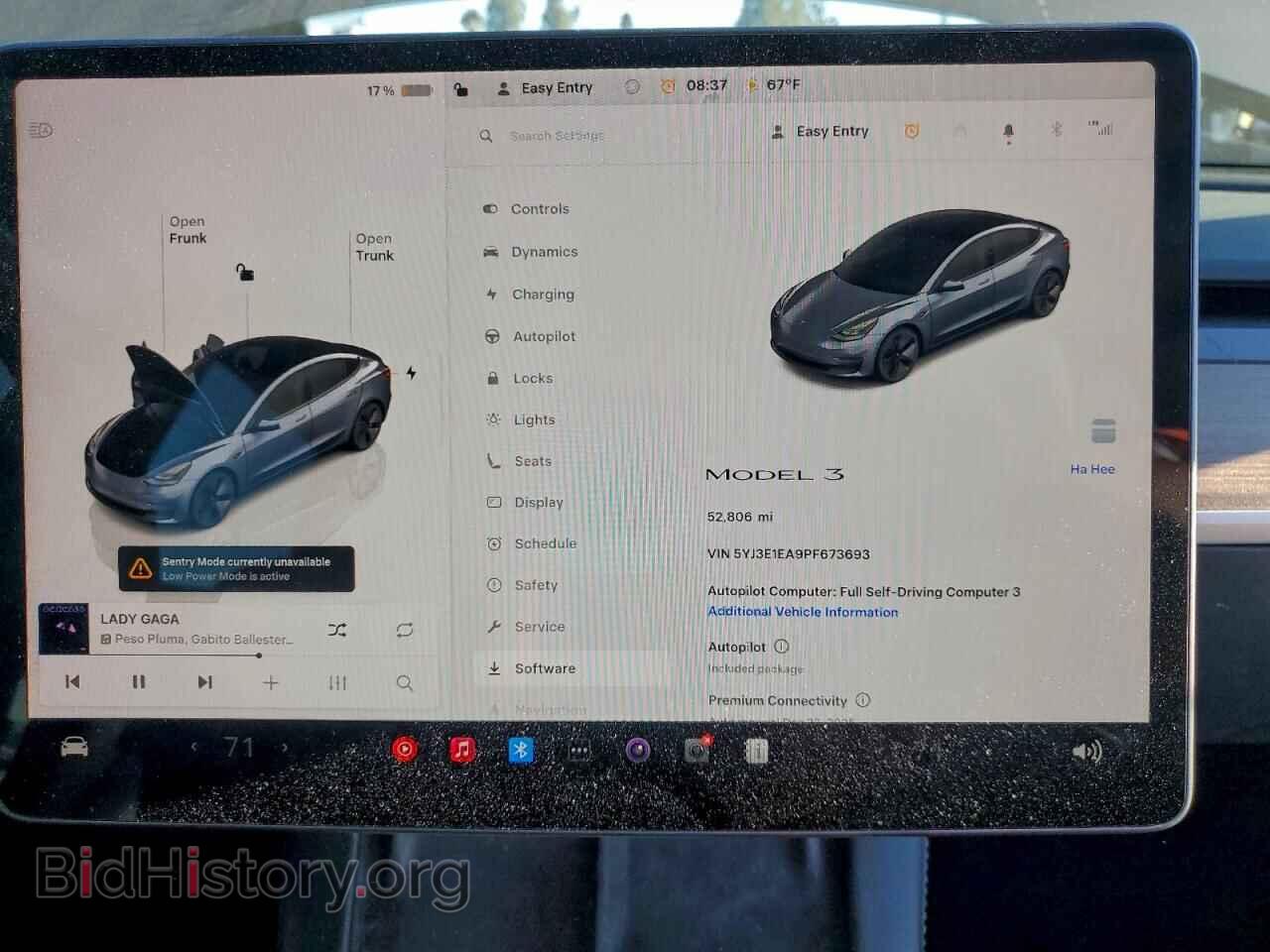 2023 TESLA MODEL 3 - VIN: 5YJ3E1EA9PF673693 - Фото 9