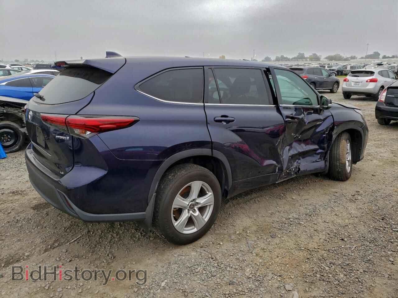 2021 TOYOTA HIGHLANDER - VIN: 5TDBBRCH0MS043670 - Фото 3
