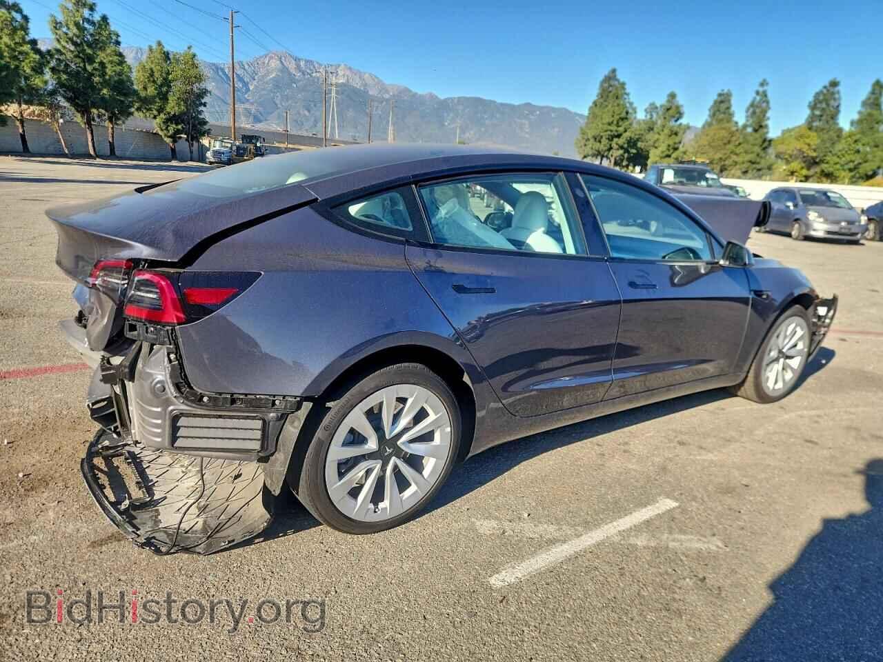 2022 TESLA MODEL 3 - VIN: 5YJ3E1EA2NF372888 - Photo 3
