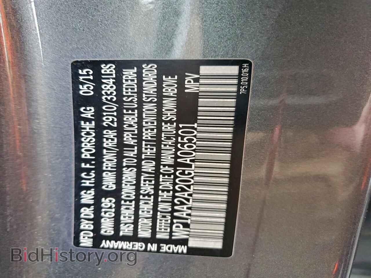 2016 PORSCHE CAYENNE - VIN: WP1AA2A20GLA06501 - Фото 13