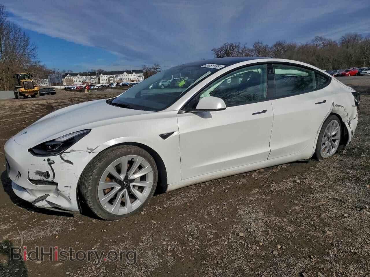 Photo 5YJ3E1EA4NF368437 - TESLA MODEL 3 2022
