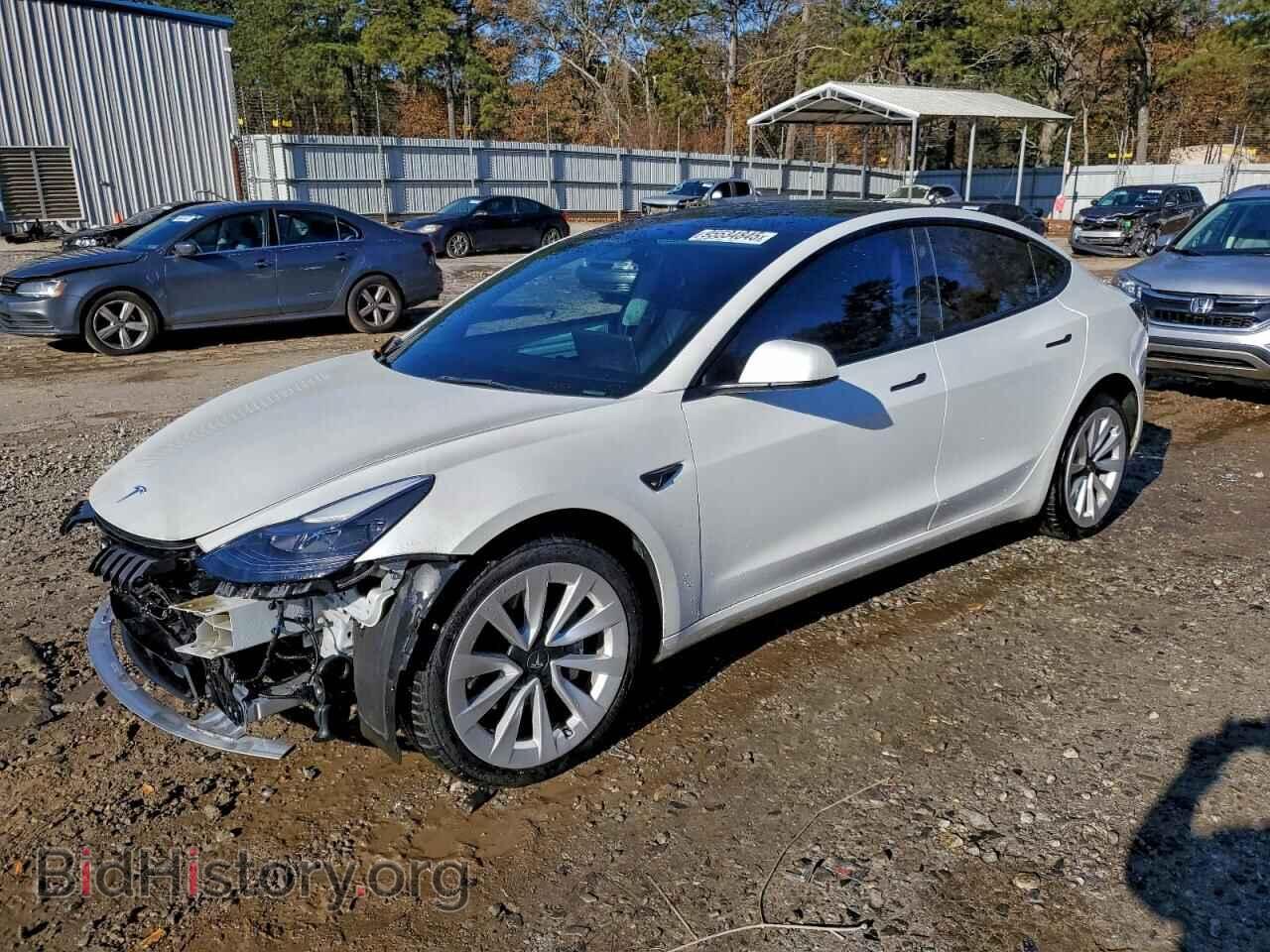 Photo 5YJ3E1EA0NF302550 - TESLA MODEL 3 2022