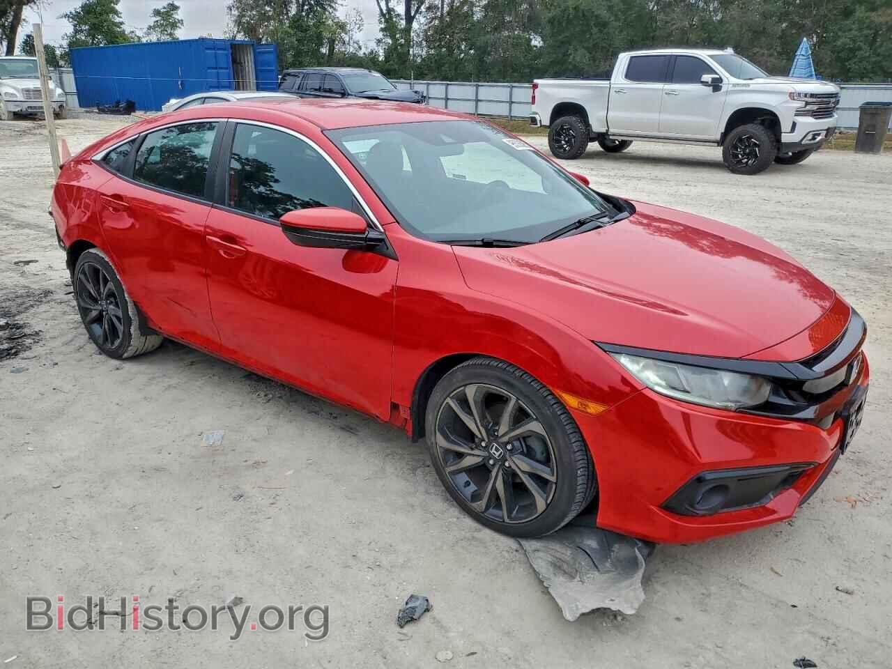 2019 HONDA CIVIC - VIN: 2HGFC2F85KH524450 - Фото 4