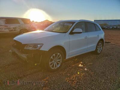 2013 Audi Q5 Premium, white — VIN WA1CFAFP7DA010783, Copart