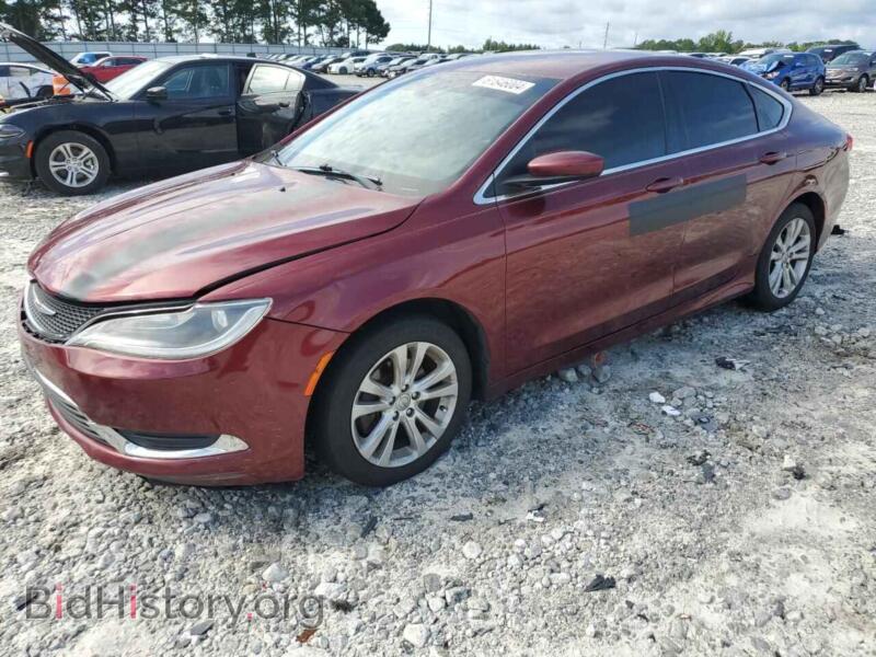2015 Chrysler 200 Limited (VIN 1C3CCCAB6FN701924) — photo 1 of 12, Copart, damage: front end
