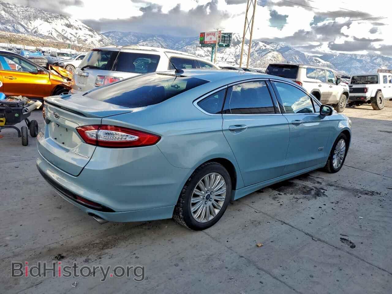 2014 FORD FUSION - VIN: 3FA6P0SU5ER210791 - Фото 3