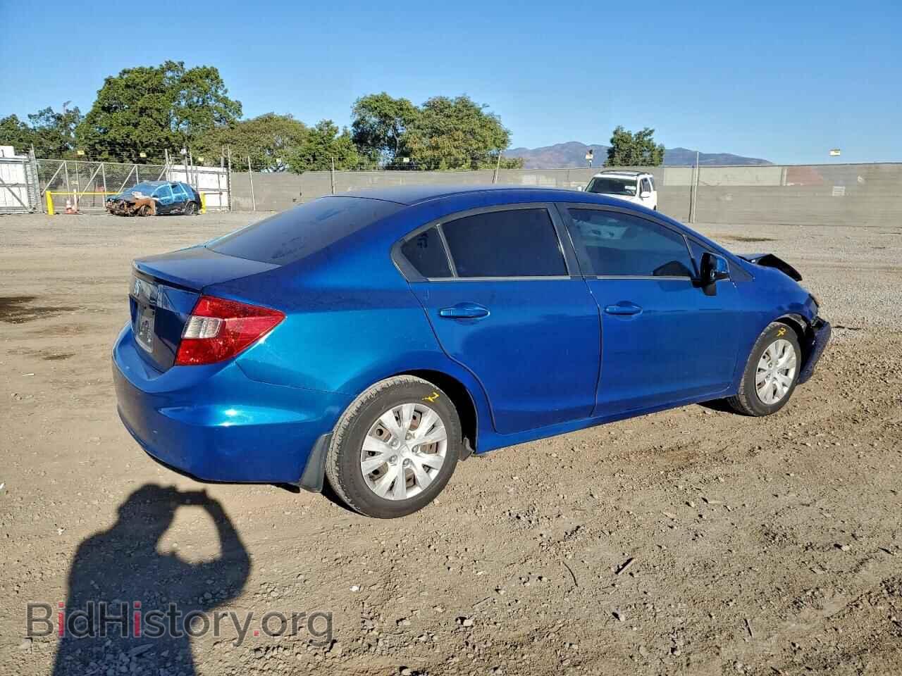 2012 HONDA CIVIC - VIN: 2HGFB2F57CH508387 - Фото 3
