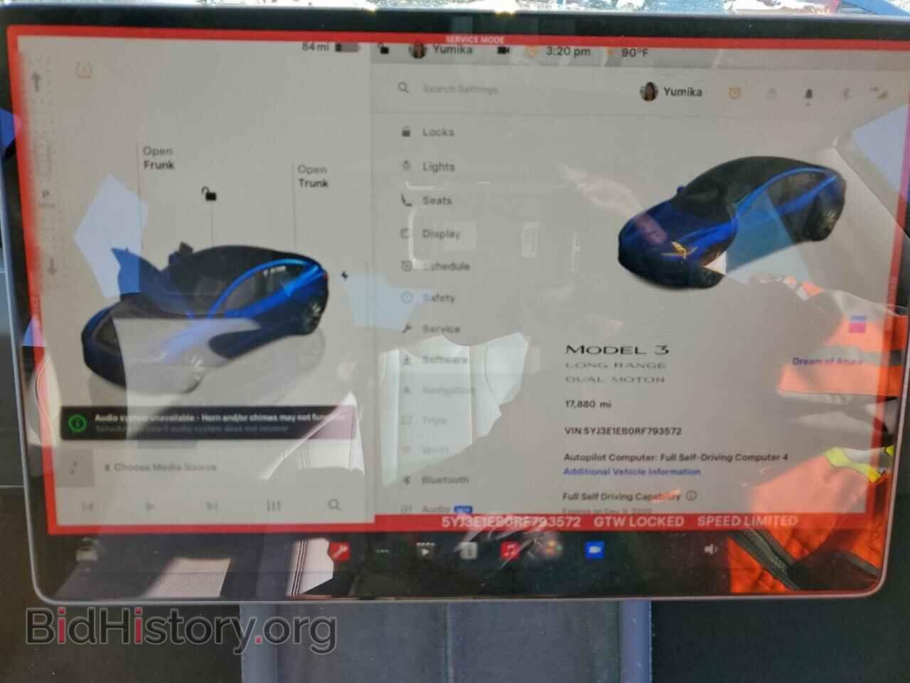 2024 TESLA MODEL 3 - VIN: 5YJ3E1EB0RF793572 - Фото 9