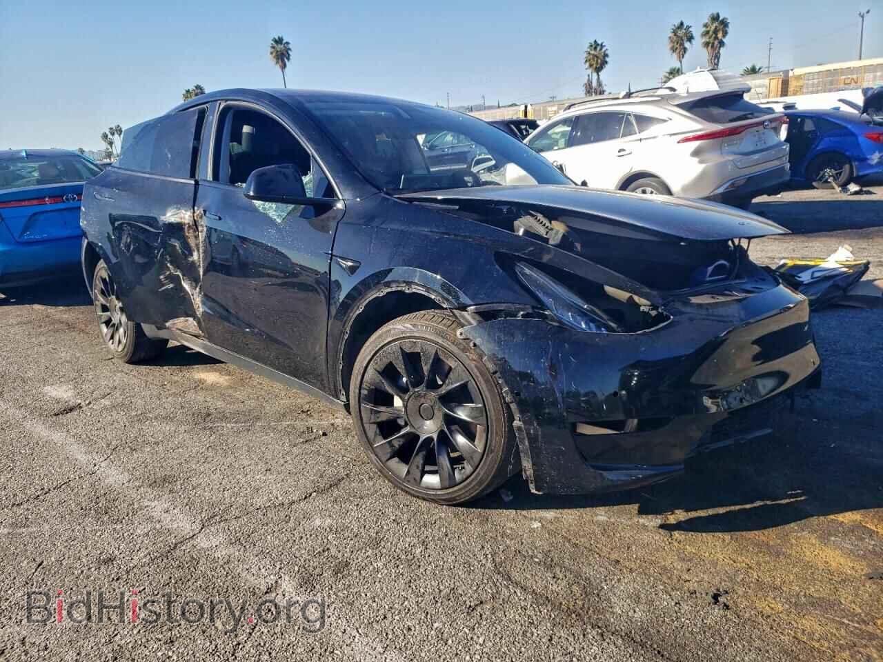 2022 TESLA MODEL Y - VIN: 7SAYGDEEXNF567788 - Фото 4