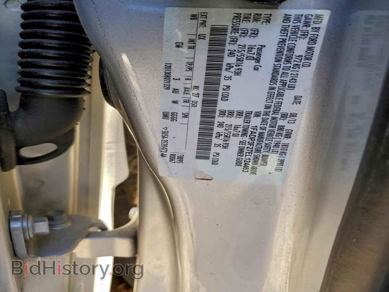 2014 FORD FOCUS - VIN: 1FADP3F27EL124463 - Фото 13