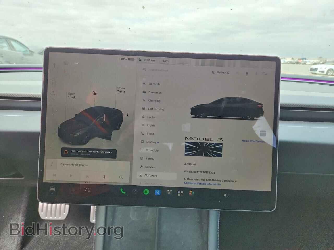 2026 TESLA MODEL 3 - VIN: 5YJ3E1ET2TF158398 - Photo 9