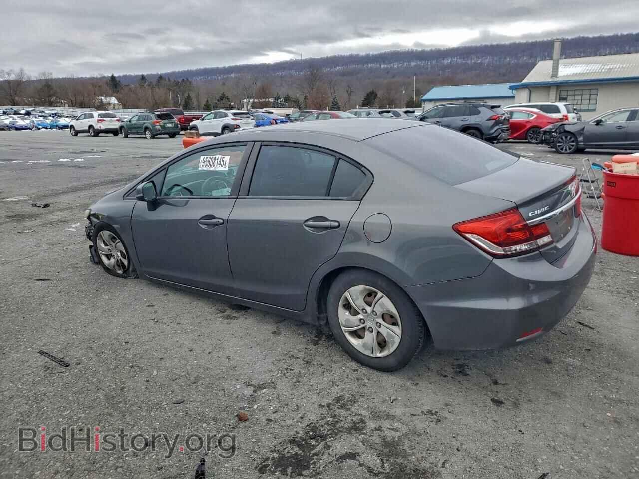 2013 HONDA CIVIC - VIN: 2HGFB2F51DH594586 - Фото 2