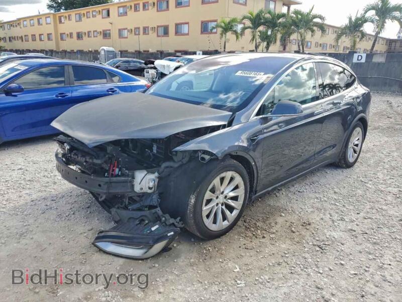 2017 Tesla MODEL X (VIN 5YJXCBE23HF030912) — фото 1 из 14, Copart, повреждение: передняя часть