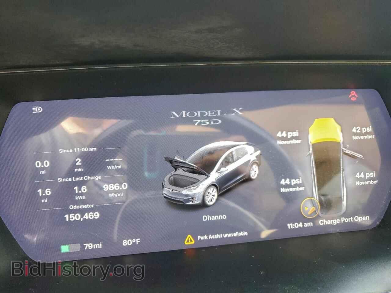 2017 TESLA MODEL X - VIN: 5YJXCBE23HF030912 - Photo 9