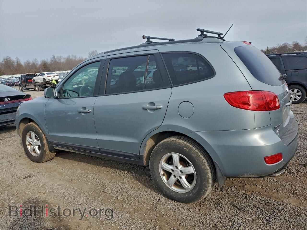 2007 HYUNDAI SANTA FE - VIN: 5NMSG13D87H046677 - Фото 2