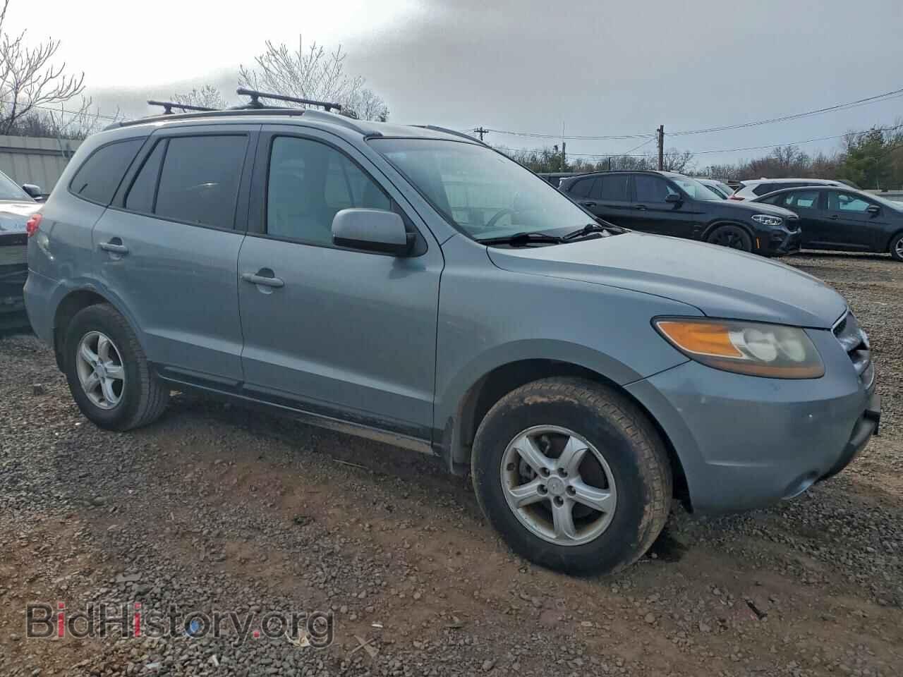 2007 HYUNDAI SANTA FE - VIN: 5NMSG13D87H046677 - Фото 4