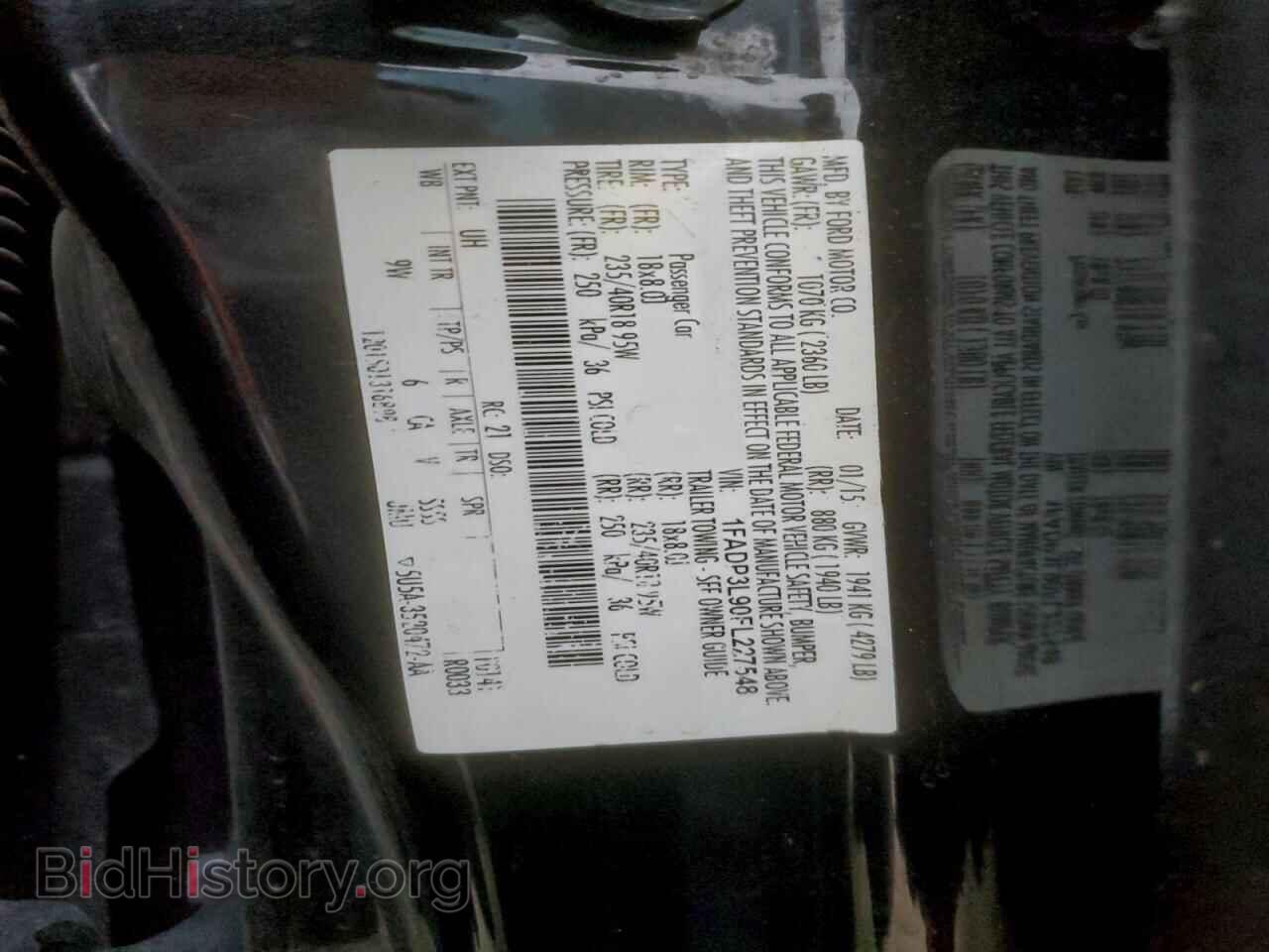 2015 FORD FOCUS - VIN: 1FADP3L90FL227548 - Фото 12