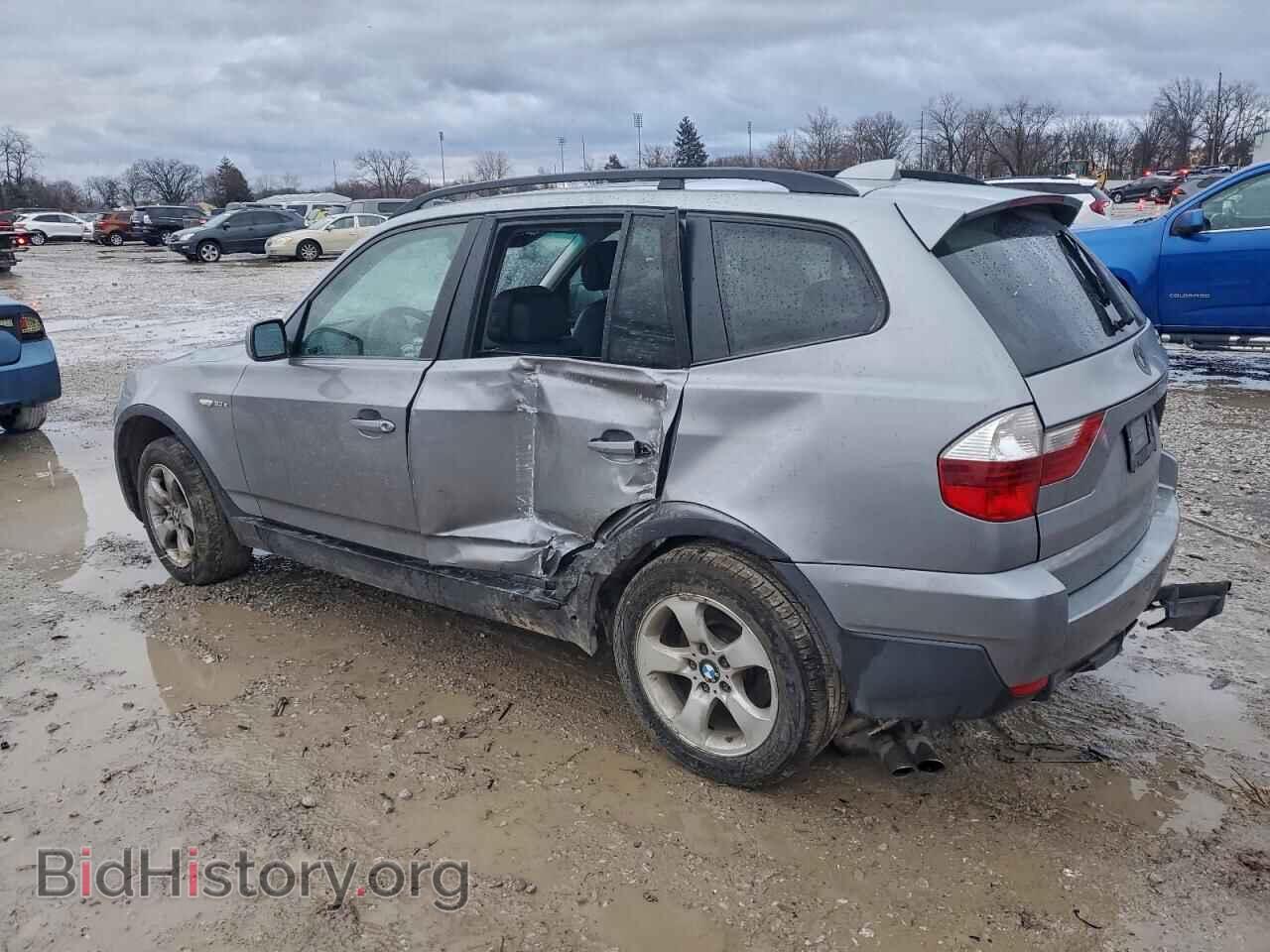 2008 BMW X3 - VIN: WBXPC93478WJ20446 - Фото 2