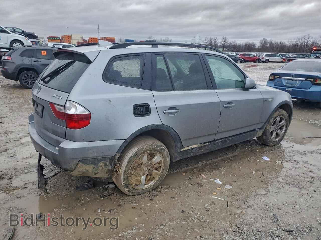 2008 BMW X3 - VIN: WBXPC93478WJ20446 - Фото 3