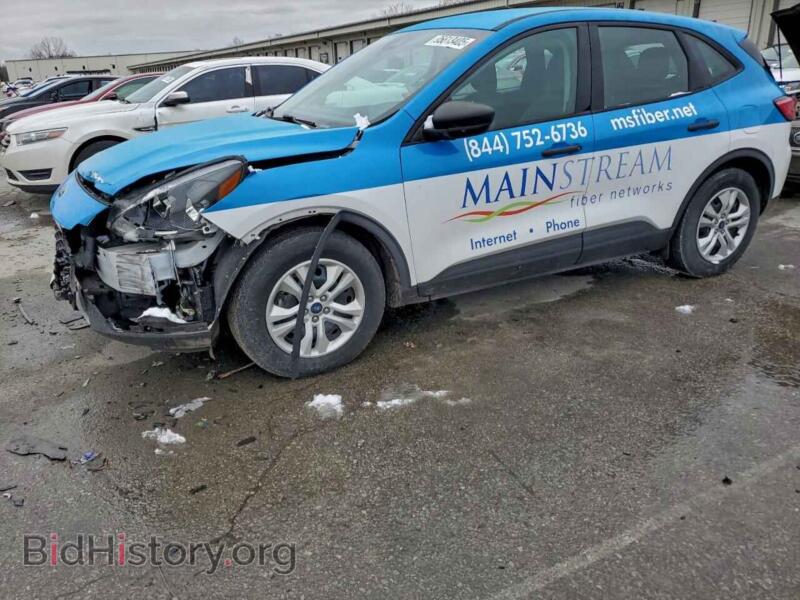 2020 Ford ESCAPE S (VIN 1FMCU0F63LUA29319) — photo 1 of 13, Copart, damage: front end