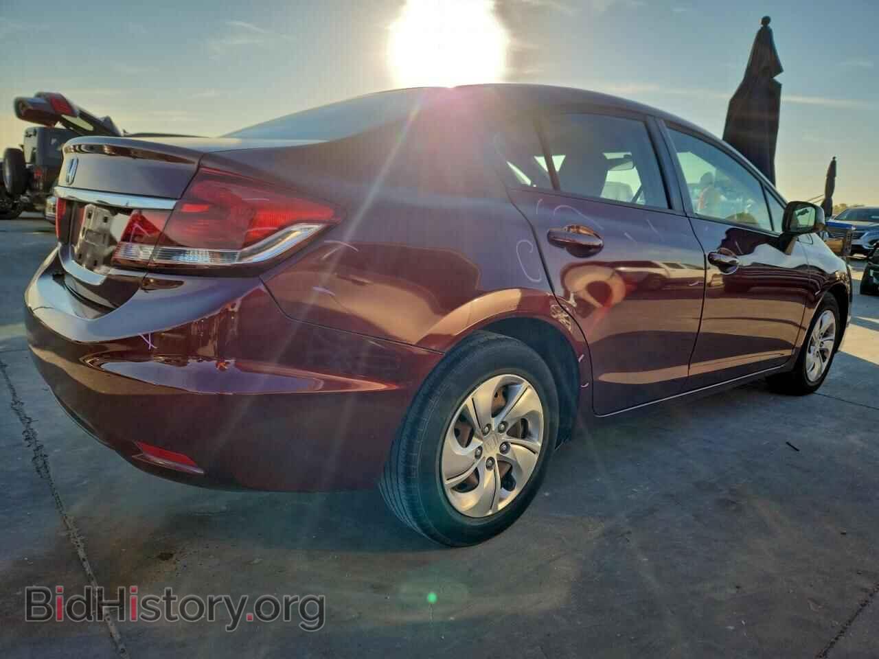 2013 HONDA CIVIC - VIN: 19XFB2F50DE007966 - Фото 3