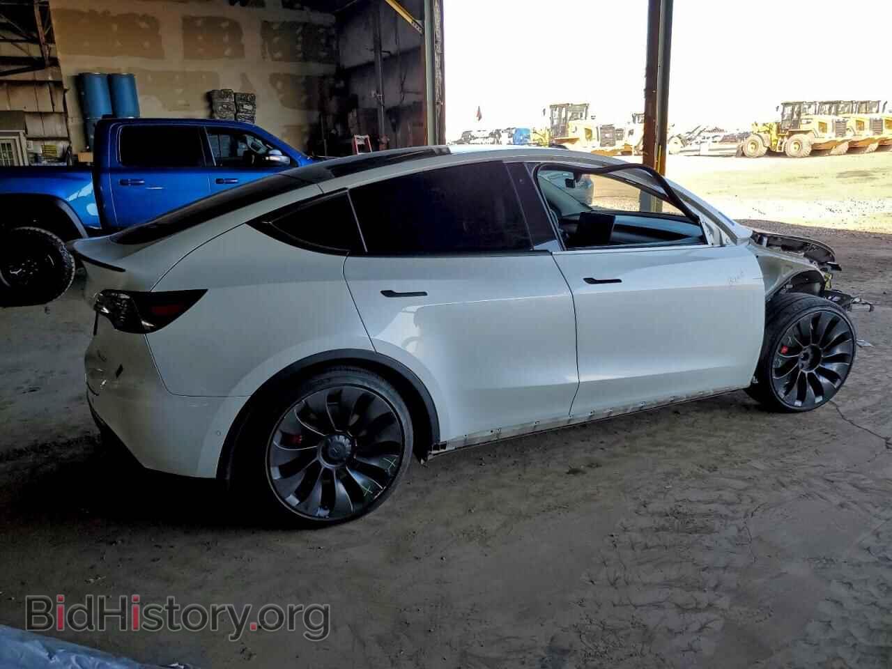 2022 TESLA MODEL Y - VIN: 7SAYGDEF6NF396790 - Фото 3