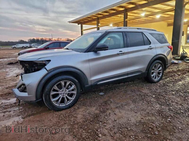2021 Ford EXPLORER Limited (VIN 1FMSK7FH1MGA85514) — photo 1 of 16, Copart, damage: front end