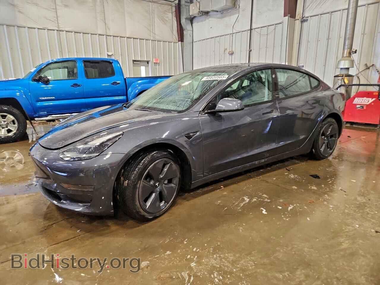 Photo 5YJ3E1EA7NF186666 - TESLA MODEL 3 2022
