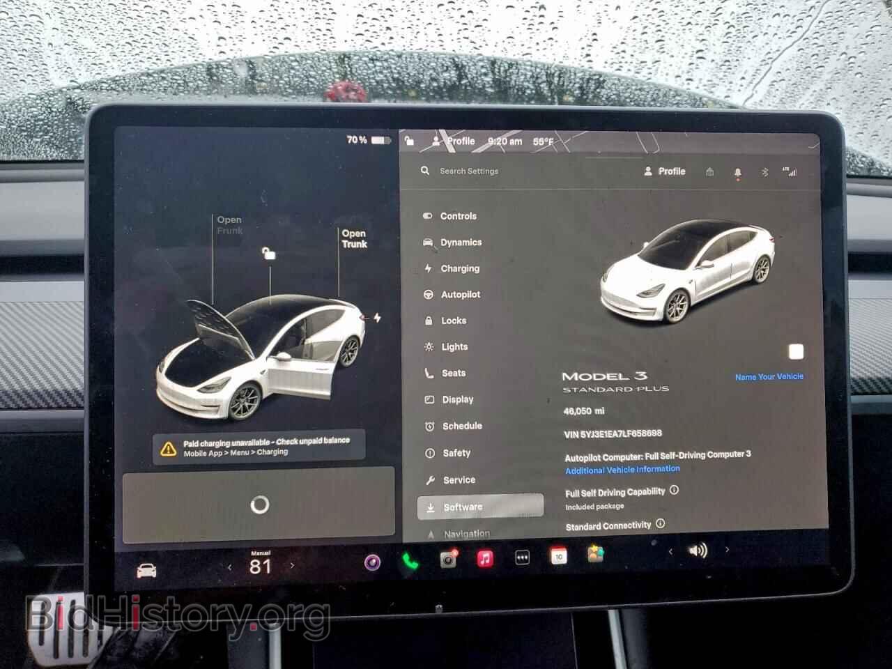 2020 TESLA MODEL 3 - VIN: 5YJ3E1EA7LF658698 - Фото 9
