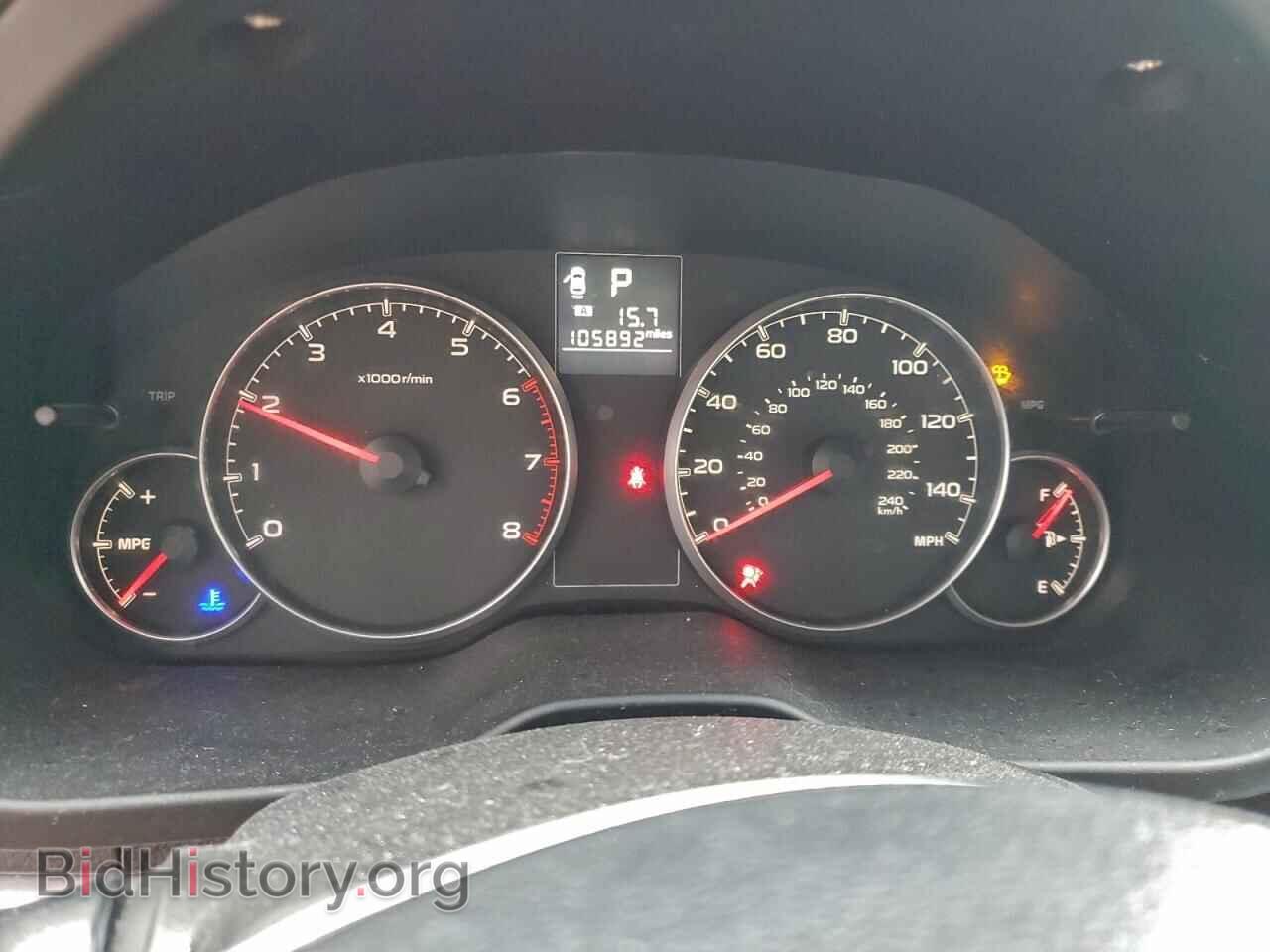 2014 SUBARU LEGACY - VIN: 4S3BMBC62E3011239 - Фото 9