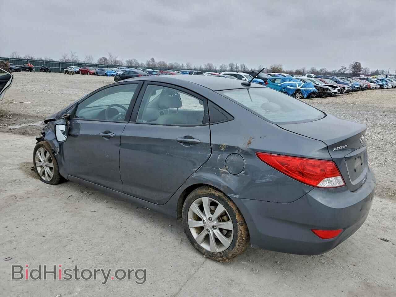 2012 HYUNDAI ACCENT - VIN: KMHCU4AE8CU144553 - Фото 2