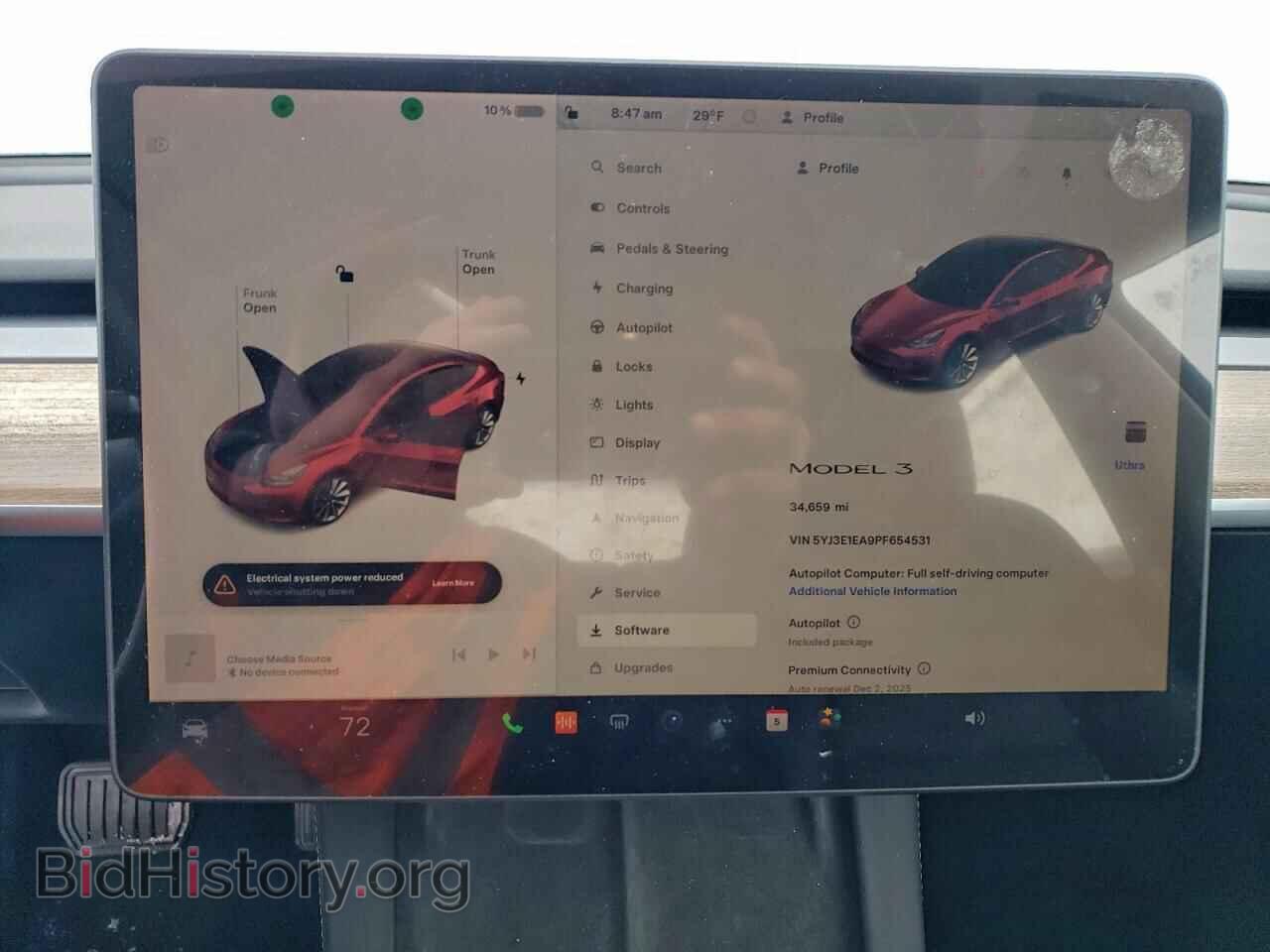 2023 TESLA MODEL 3 - VIN: 5YJ3E1EA9PF654531 - Photo 9
