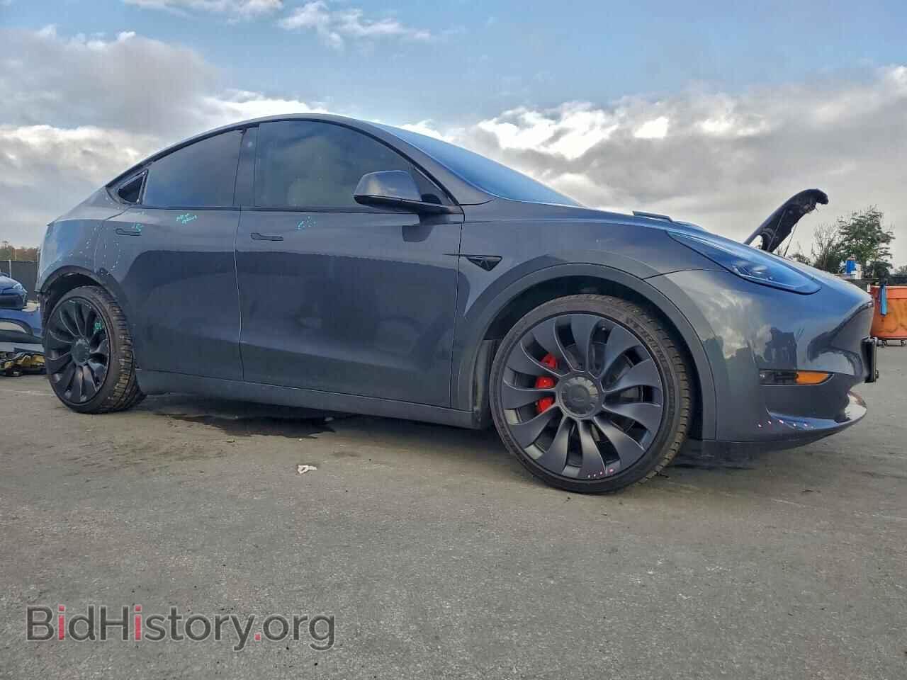 2022 TESLA MODEL Y - VIN: 7SAYGDEFXNF397330 - Фото 4
