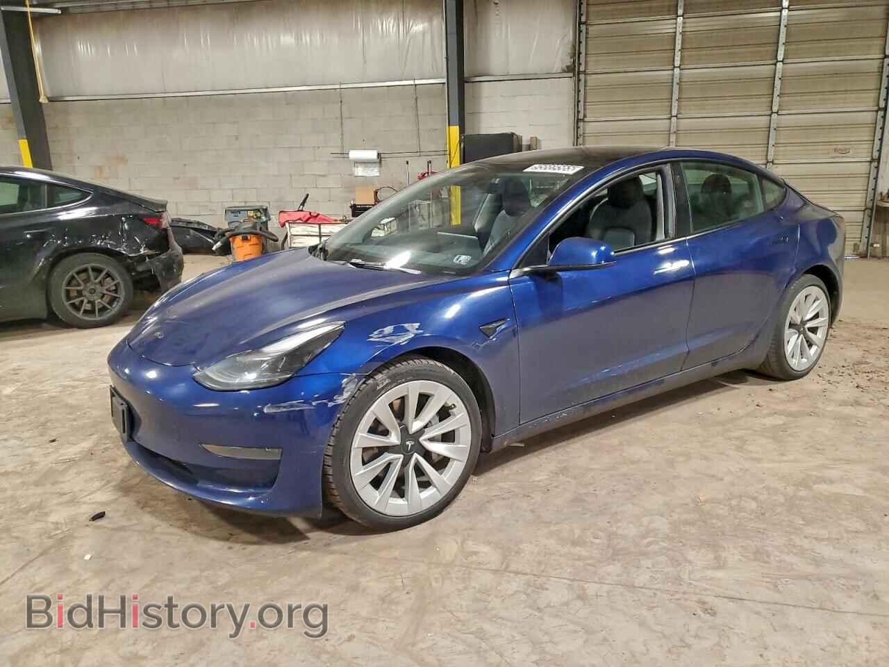 Photo 5YJ3E1EA8NF370787 - TESLA MODEL 3 2022