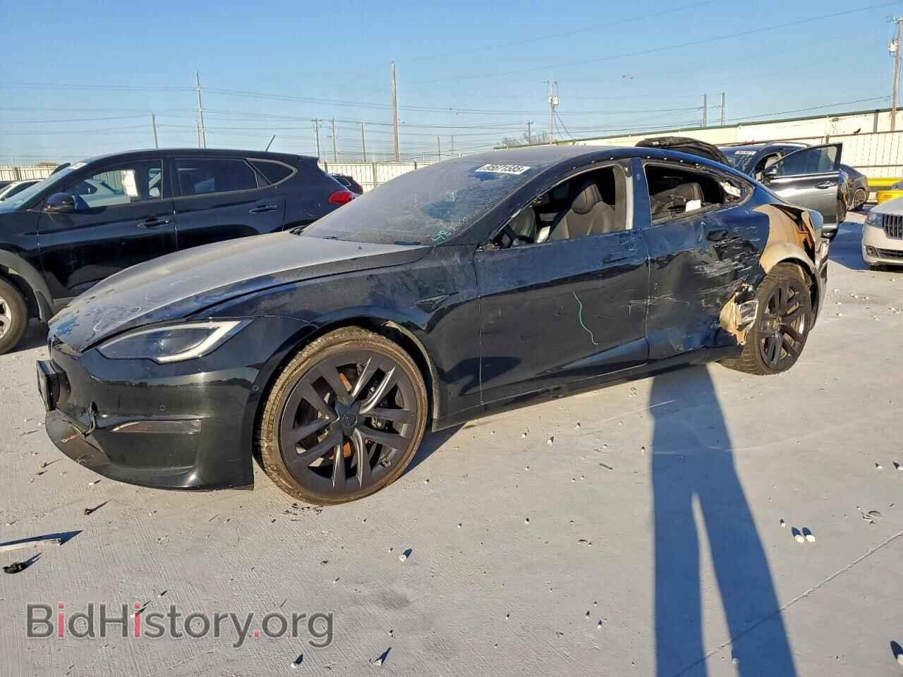 Photo 5YJSA1E63NF482691 - TESLA MODEL S 2022