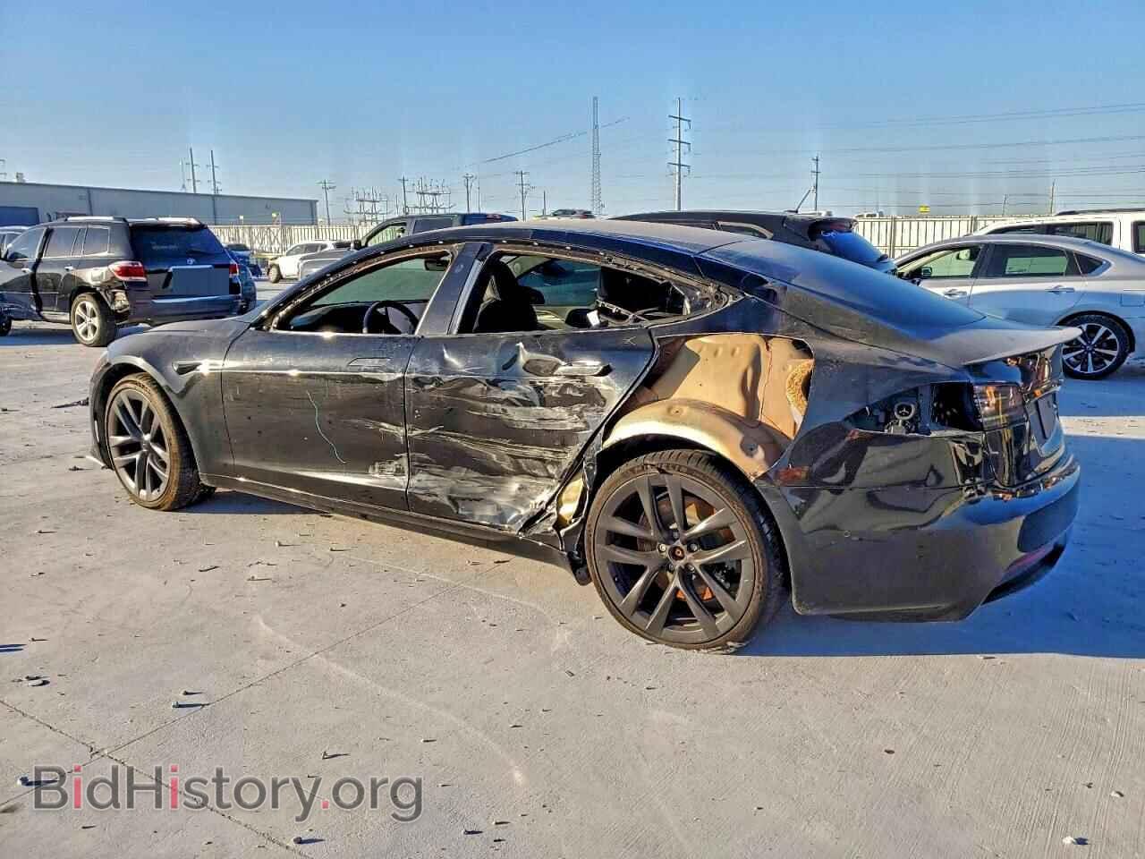 2022 TESLA MODEL S - VIN: 5YJSA1E63NF482691 - Фото 2