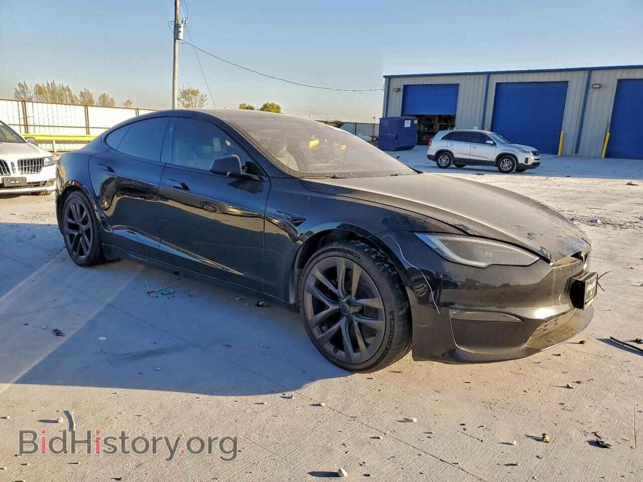 2022 TESLA MODEL S - VIN: 5YJSA1E63NF482691 - Фото 4