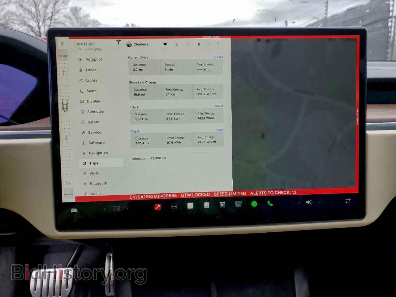 2021 TESLA MODEL S - VIN: 5YJSA1E52MF430555 - Photo 9