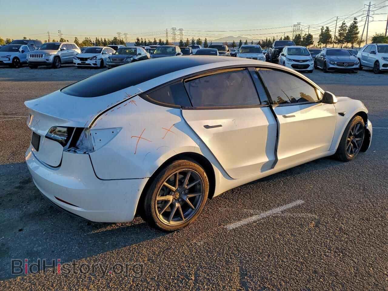 2021 TESLA MODEL 3 - VIN: 5YJ3E1EA2MF874086 - Фото 3