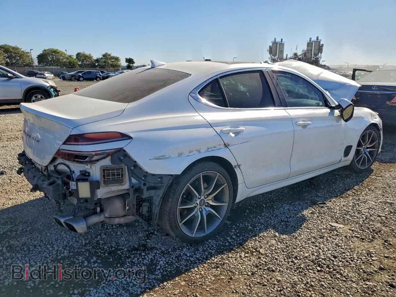 2022 GENESIS G70 BASE - VIN: KMTG34TA0NU089281 - Photo 3