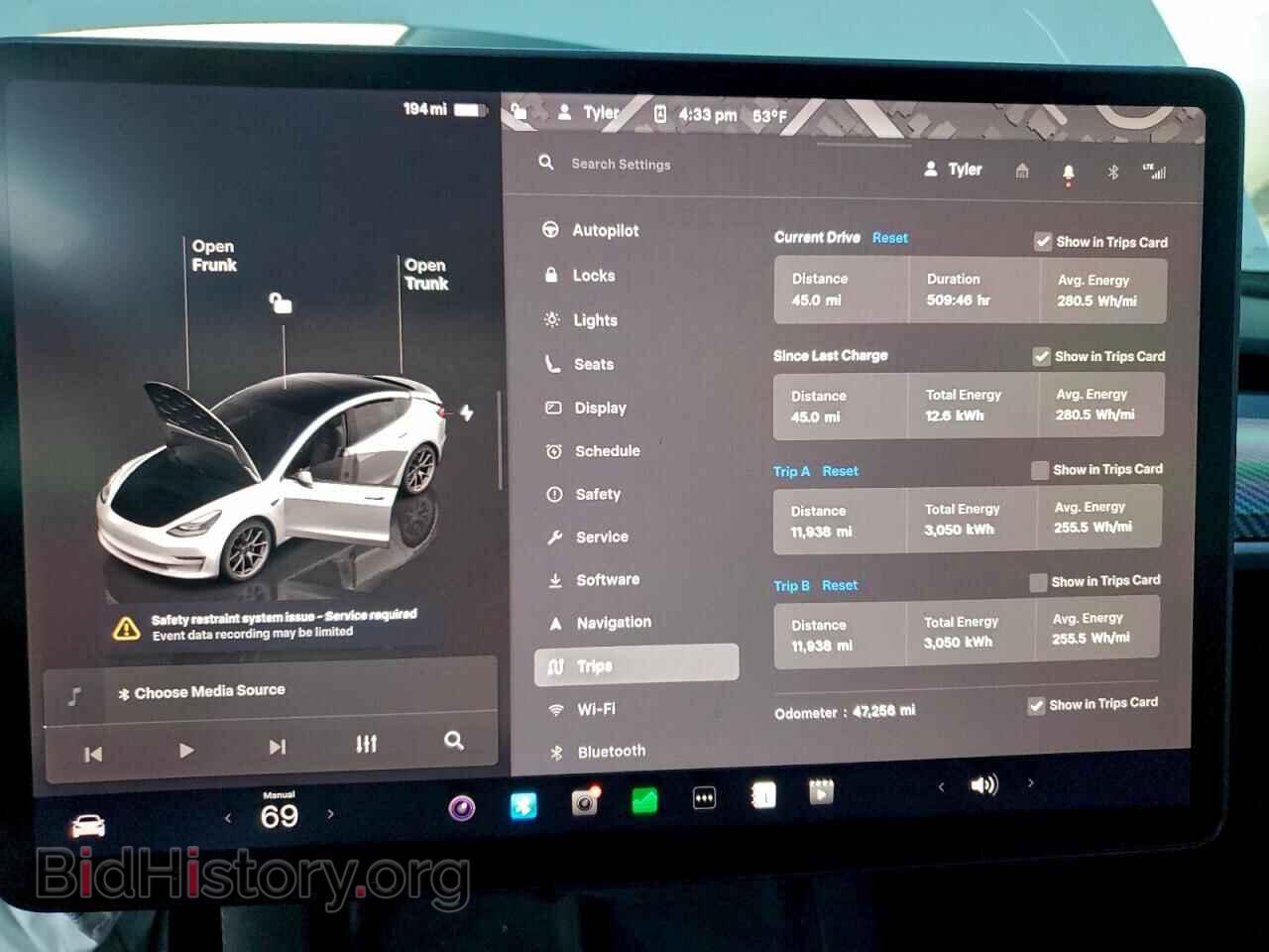 2022 TESLA MODEL 3 - VIN: 5YJ3E1EA7NF167664 - Photo 9