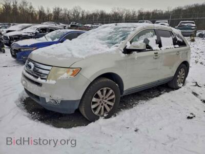 2007 Ford EDGE SEL Plus, white — VIN 2FMDK39C97BB30261, Copart