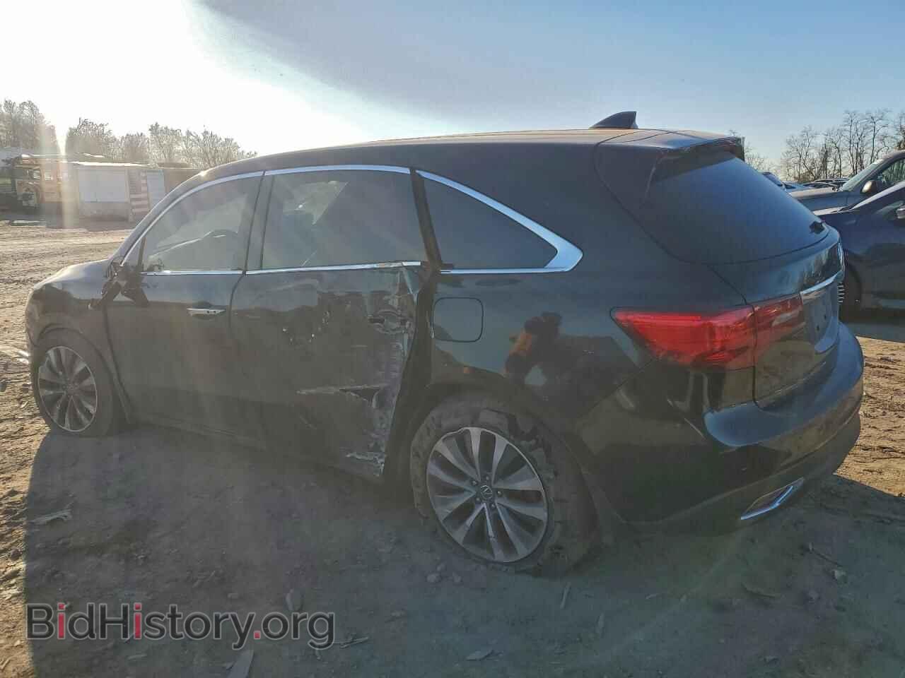2014 ACURA MDX - VIN: 5FRYD3H44EB015902 - Фото 2