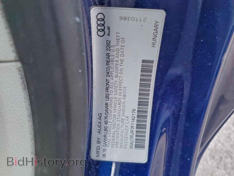 2015 Audi A3 (VIN WAU7FLFF7F1142176) — photo 12 of 12
