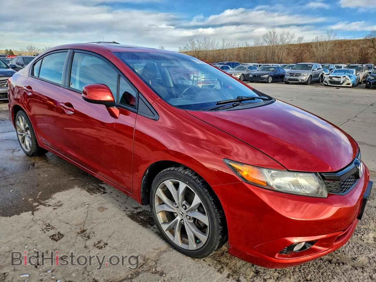 2012 HONDA CIVIC - VIN: 2HGFB6E5XCH700251 - Фото 4