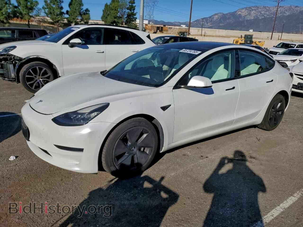 Photo 5YJ3E1EA0MF858825 - TESLA MODEL 3 2021
