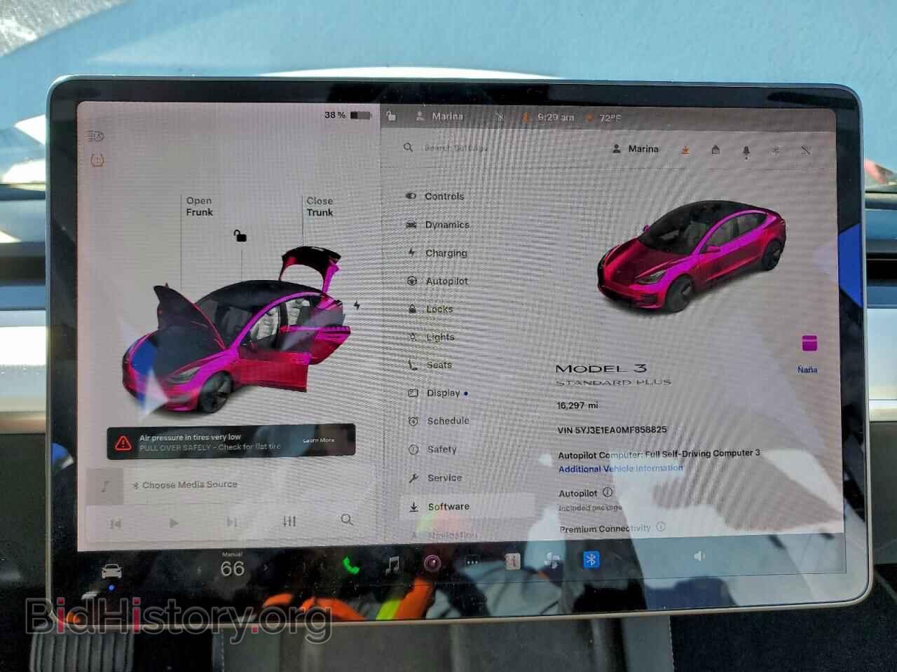 2021 TESLA MODEL 3 - VIN: 5YJ3E1EA0MF858825 - Photo 9