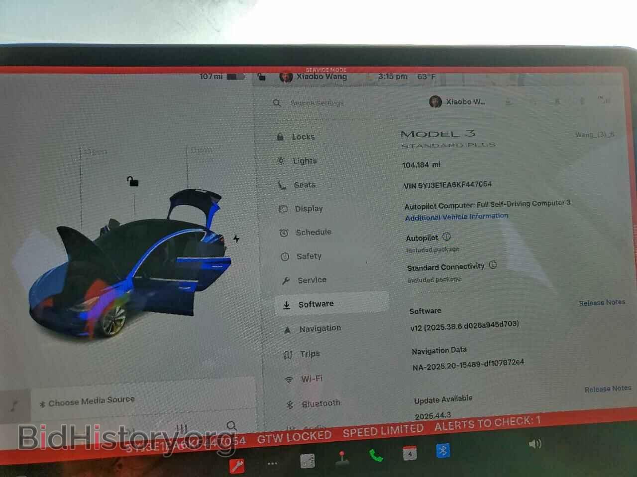 2019 TESLA MODEL 3 - VIN: 5YJ3E1EA6KF447054 - Photo 9