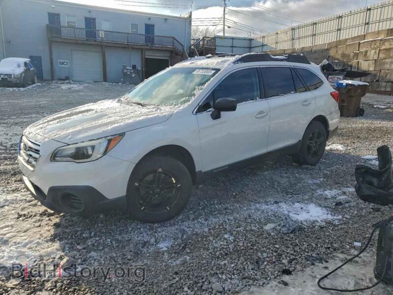 2016 Subaru OUTBACK 2.5I (VIN 4S4BSBAC2G3272724) — photo 1 of 13, Copart, damage: front end